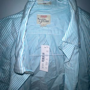 Jcrew shirt striped Medium